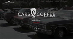 Desktop Screenshot of carsandcoffeemb.com